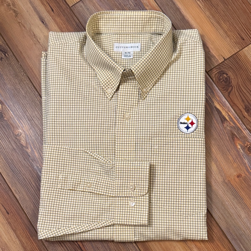 Cutter & Buck XL Steelers button down XL
